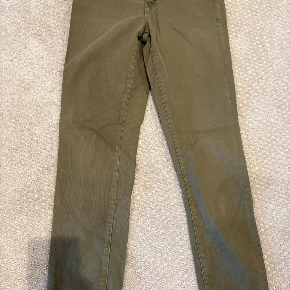 J. Crew Women's Skinny MidriseJeans in Olive